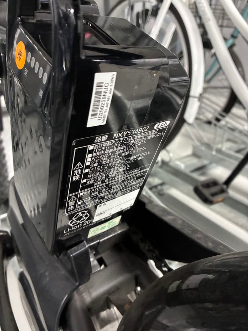 Panasonic・EZ(2017年)３速(２０型)電動自転車 ブラック