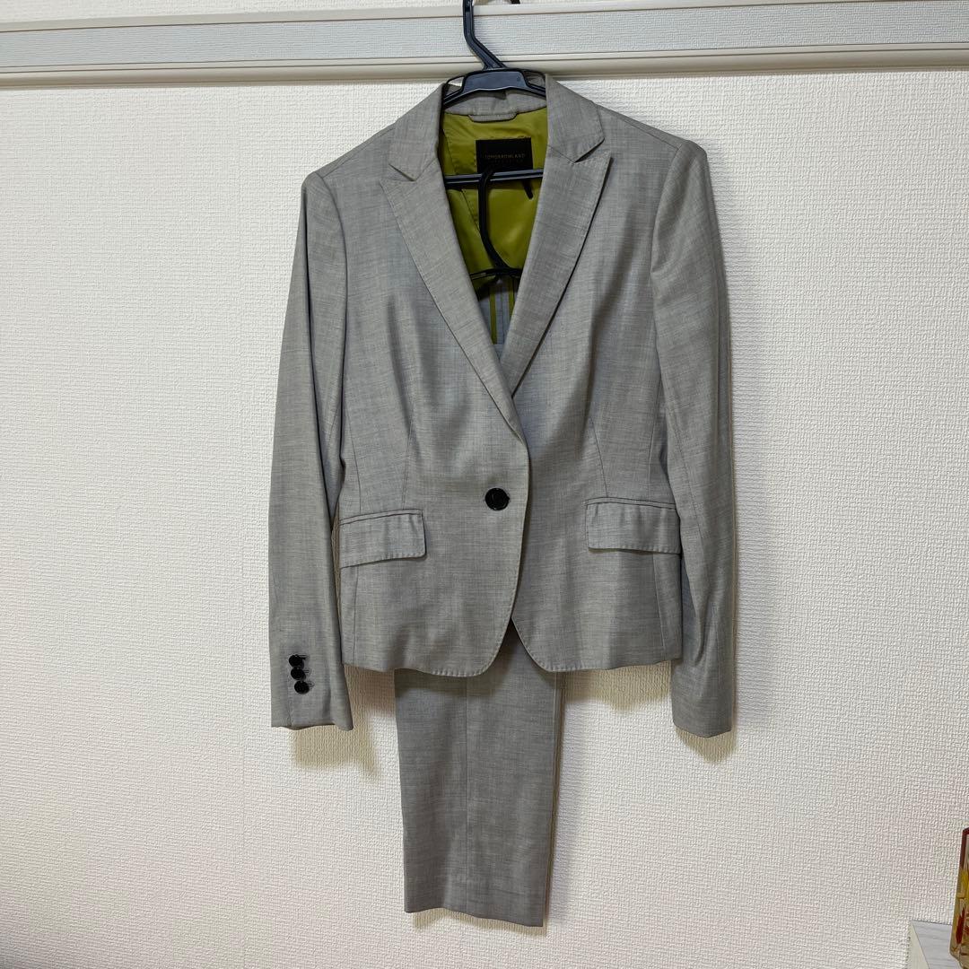 トゥモローランド　パンツスーツ　シルバー