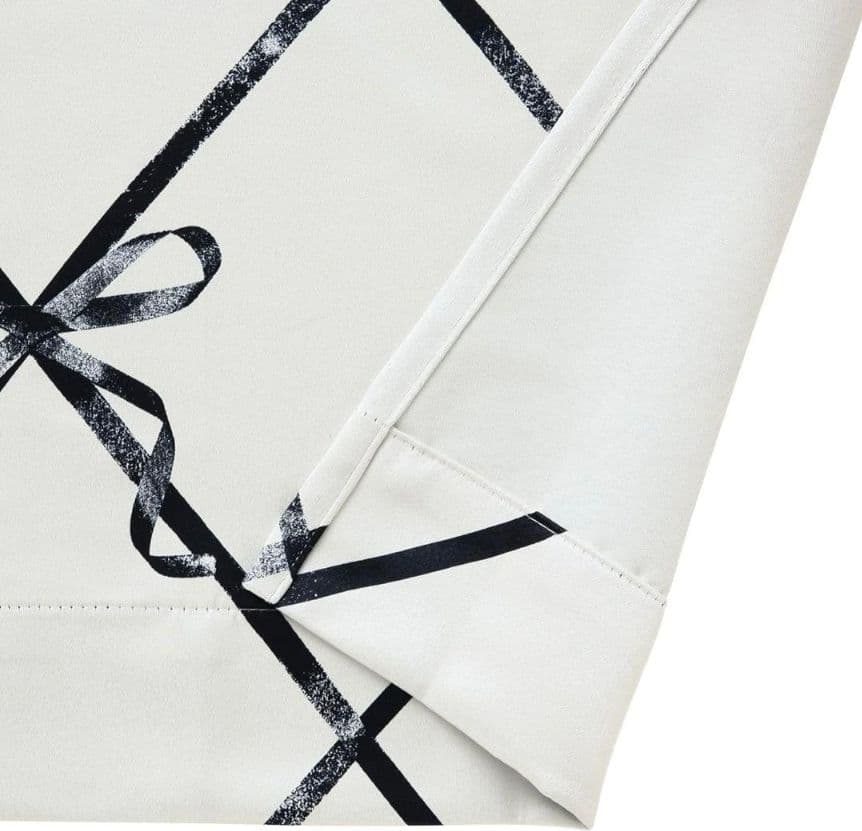 最終！新品！　Ｆｒａｎｃｆｒａｎｃ　リボナ　ドレープカーテン①２００ｃｍ✕２枚