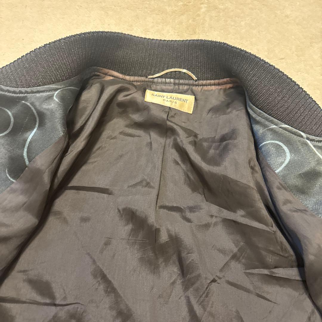 16ss saint laurent 鷹虎 スカジャン　スーベニアブルゾン