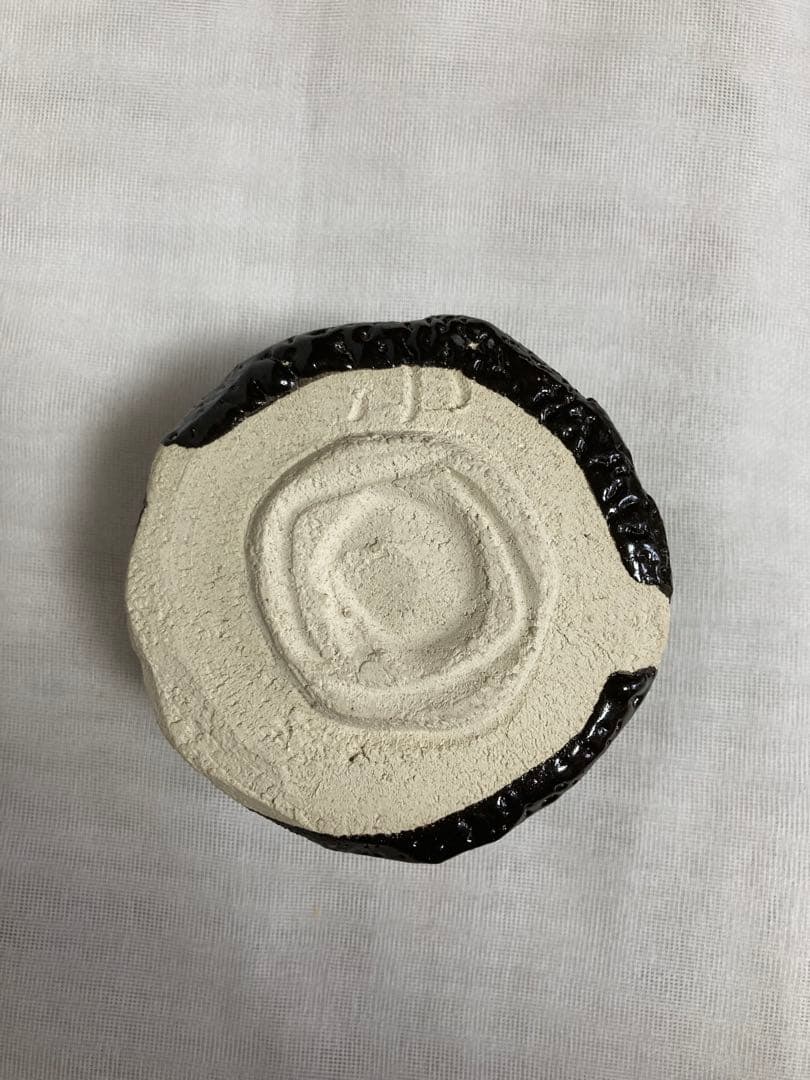 山田正和／瀬戸黒茶碗／A82