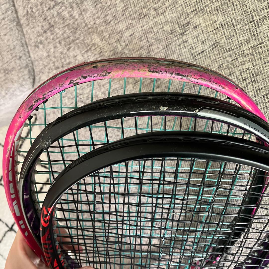 【3本セット・GEOBREAK（ジオブレイク） 】ソフトテニスラケット