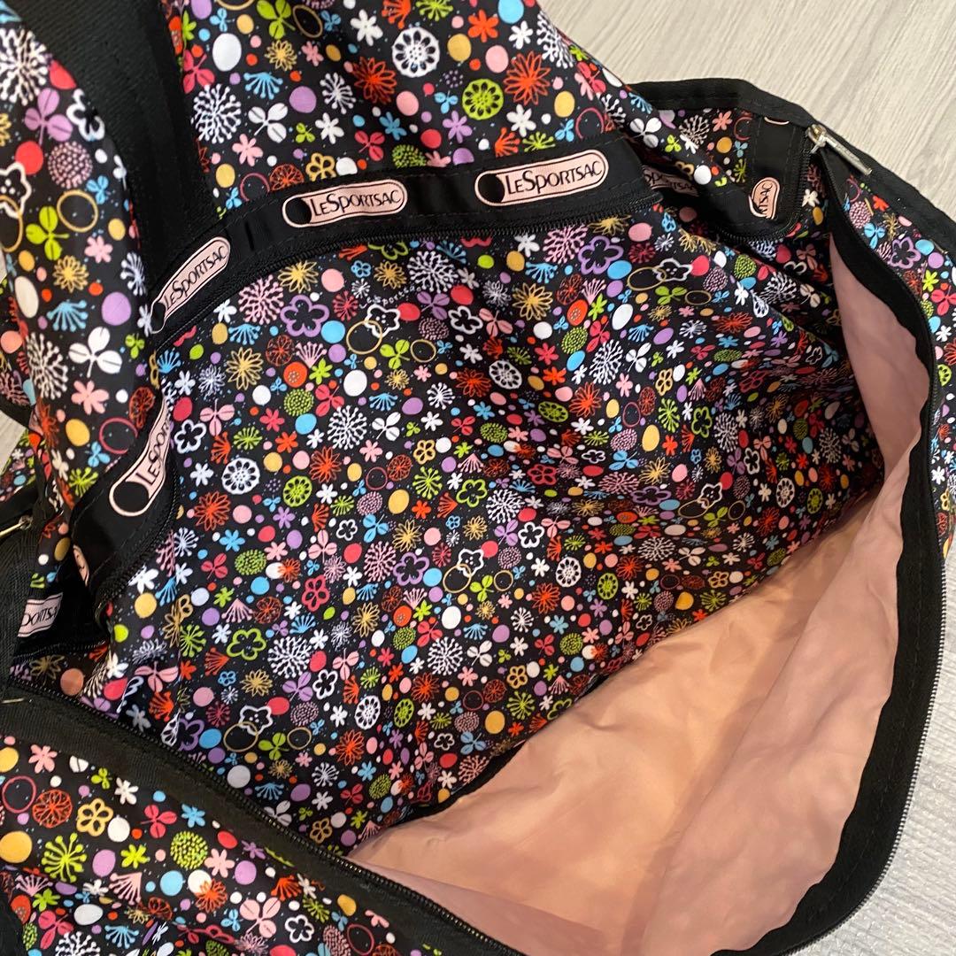 超美品‼️LeSportsac　レスポートサック　ボストンバッグ　花柄