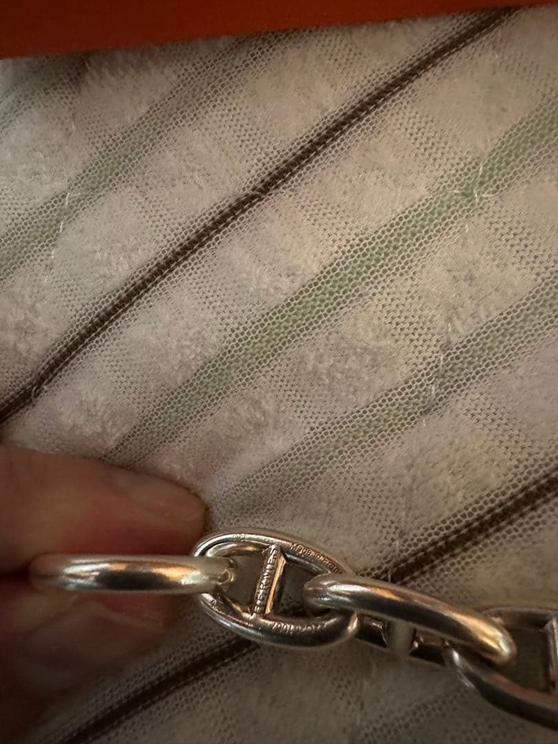 エルメス　HERMEシェーヌダンクル　GM 12コマ　ブレスレット