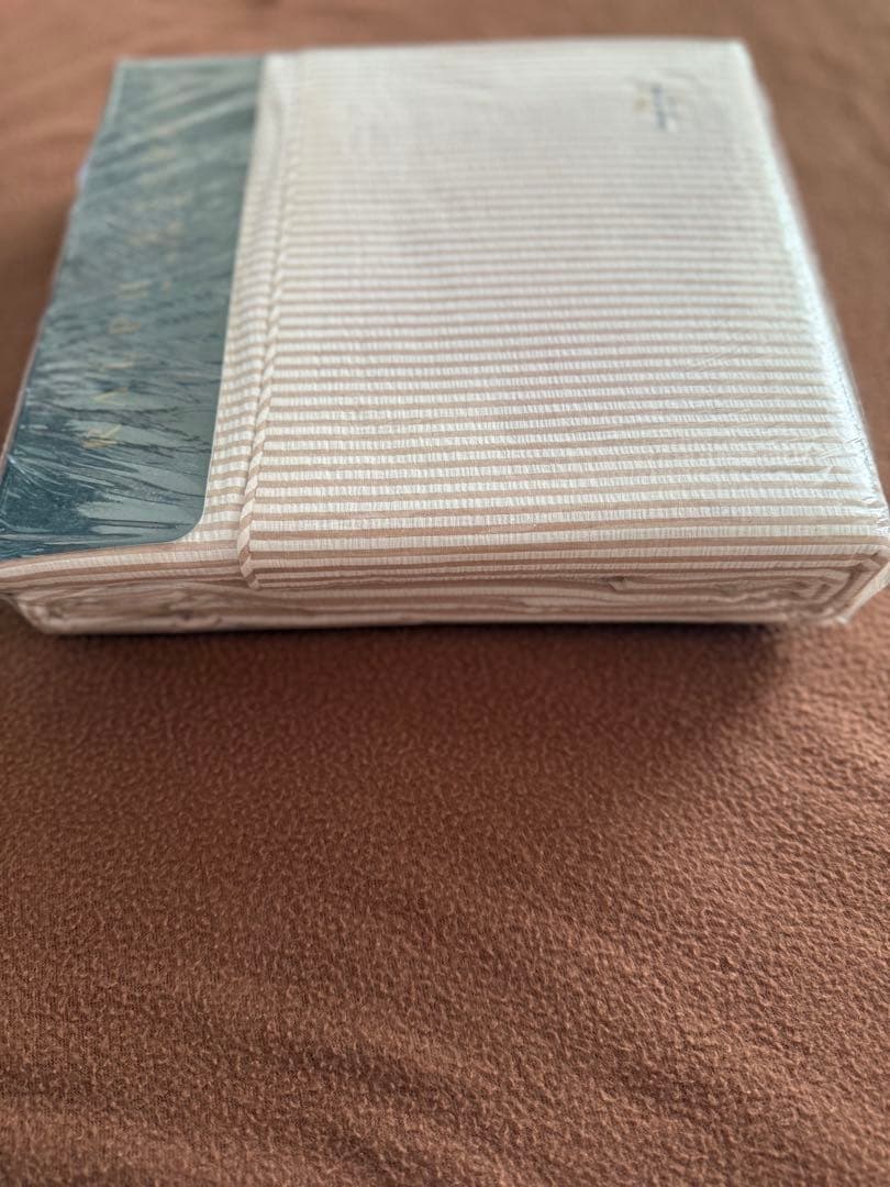 Ralph Laurenラルフローレン 掛け布団カバー ストライプ、ベージュ