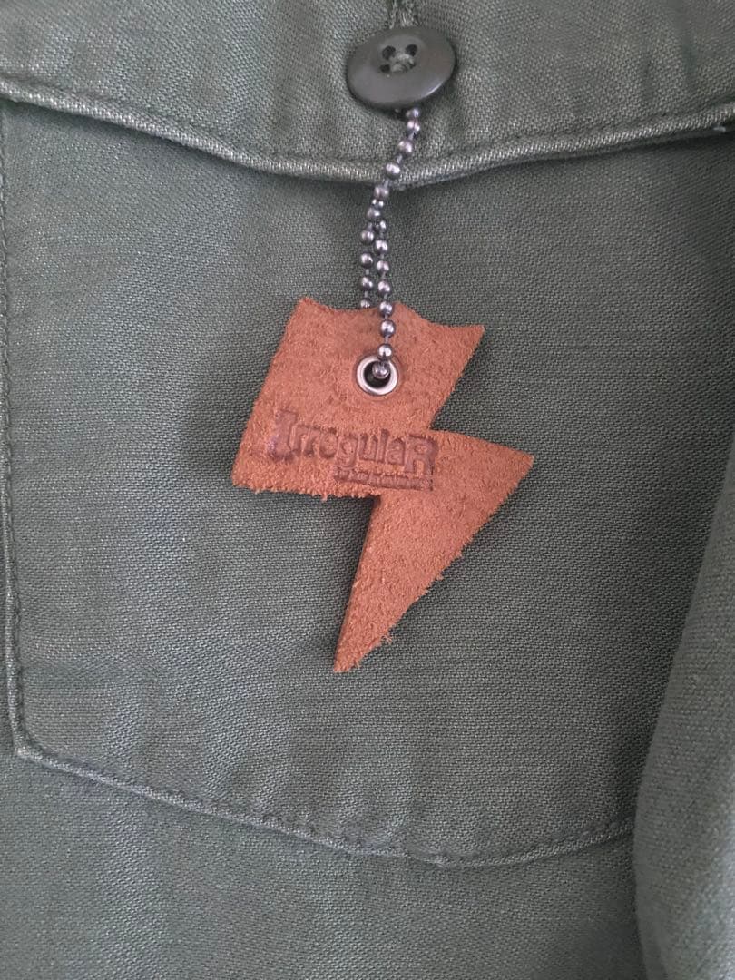 ⭐️値下げしました⭐️Irregular グリーンミリタリージャケット