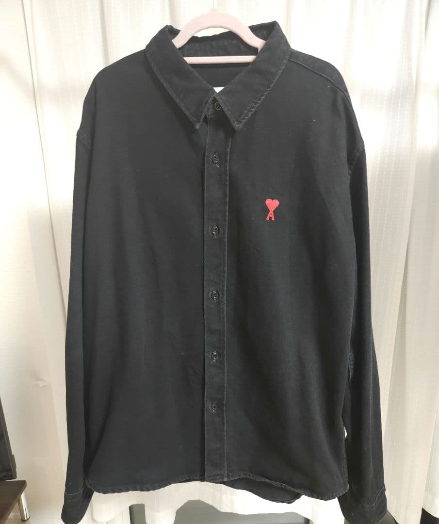 アミパリ　デニム　シャツ