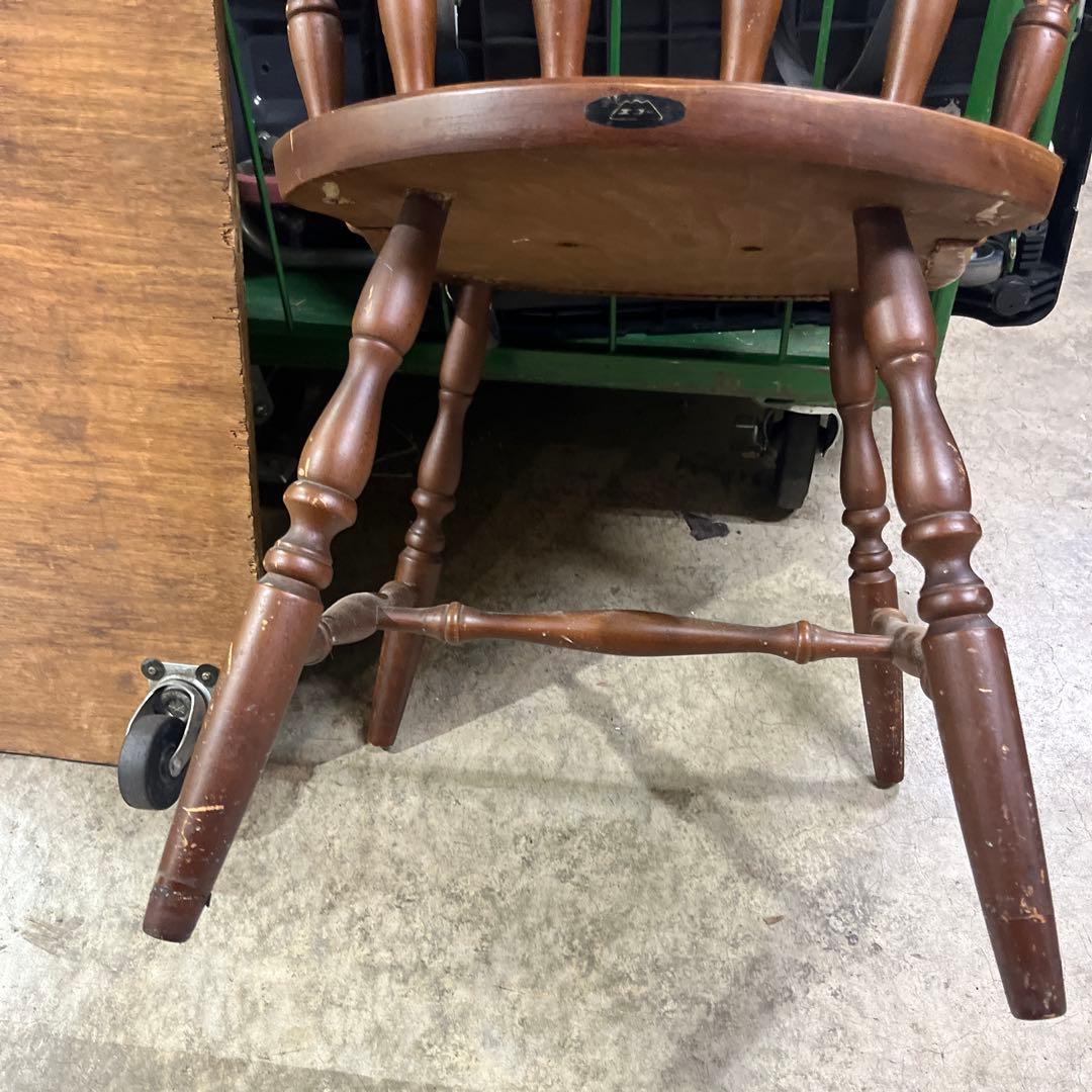 【ウィンザーチェア】◆アンティーク◇鋲打ち◆英国◇