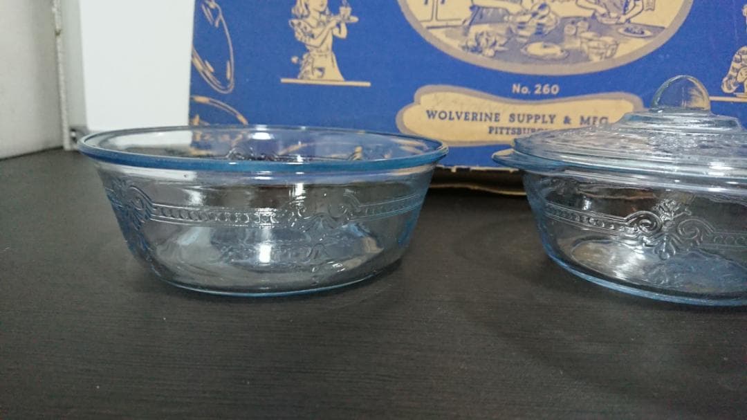 希少 FIRE KING ファイヤーキング 1940s 初期型刻印 プレイセット