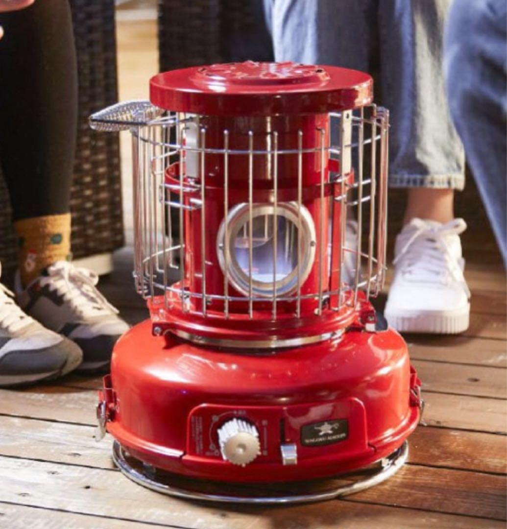 センゴク・アラジン ポータブルガスストーブ レッド SAGBF01-R 未使用