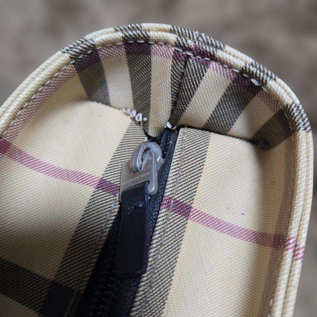 Burberry チェック柄 トートバッグ