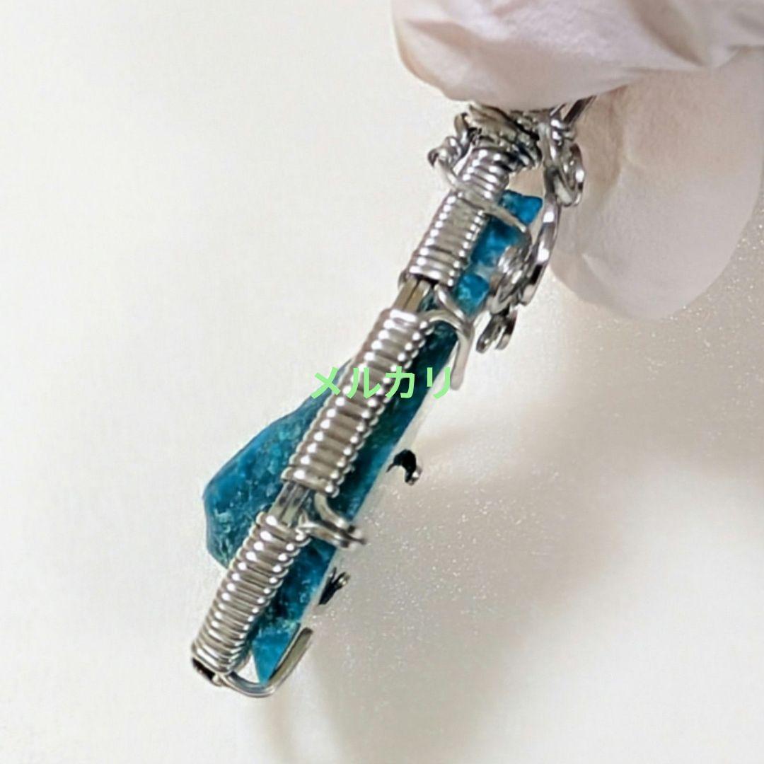 【トップクオリティ】アリゾナ産 クリソコラ原石 ペンダントトップ