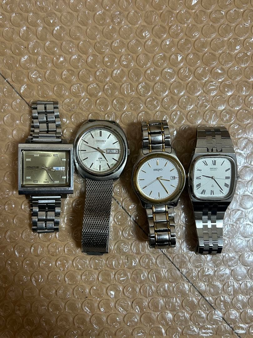 SEIKO 腕時計　4点まとめ売り　ジャンク