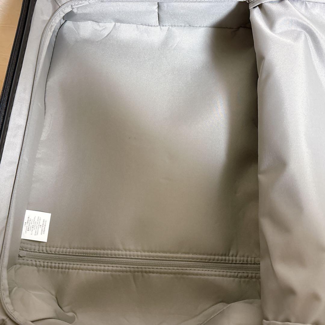 【美品】 無印良品　MUJI バーを自在に調整できるキャリーケース　36リットル
