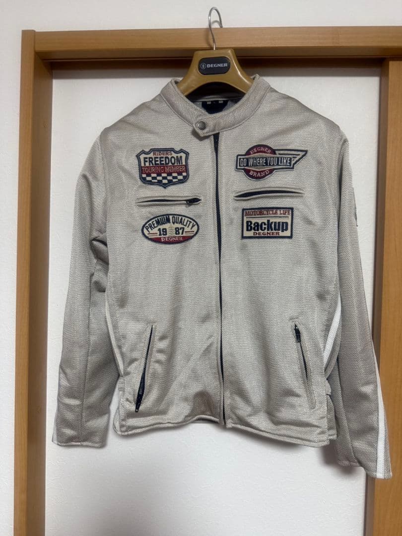 DEGNER 2024レディースメッシュジャケット（ベージュ） サイズ Ｌ