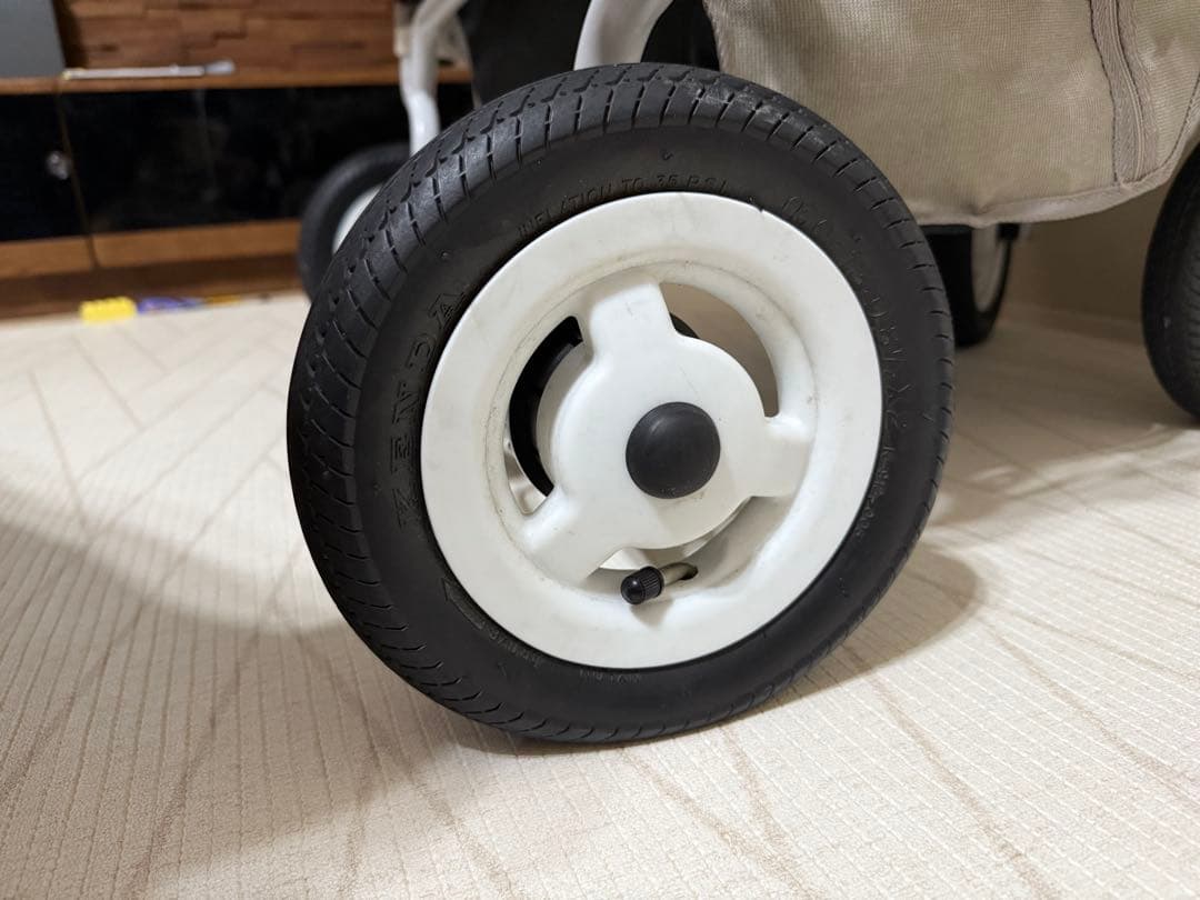 エアバギー ココダブル EX フロムバース　ストーン　レインカバー付き