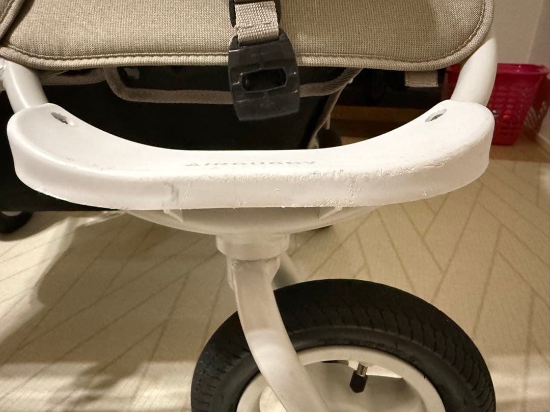 エアバギー ココダブル EX フロムバース　ストーン　レインカバー付き