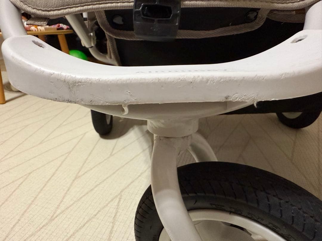 エアバギー ココダブル EX フロムバース　ストーン　レインカバー付き