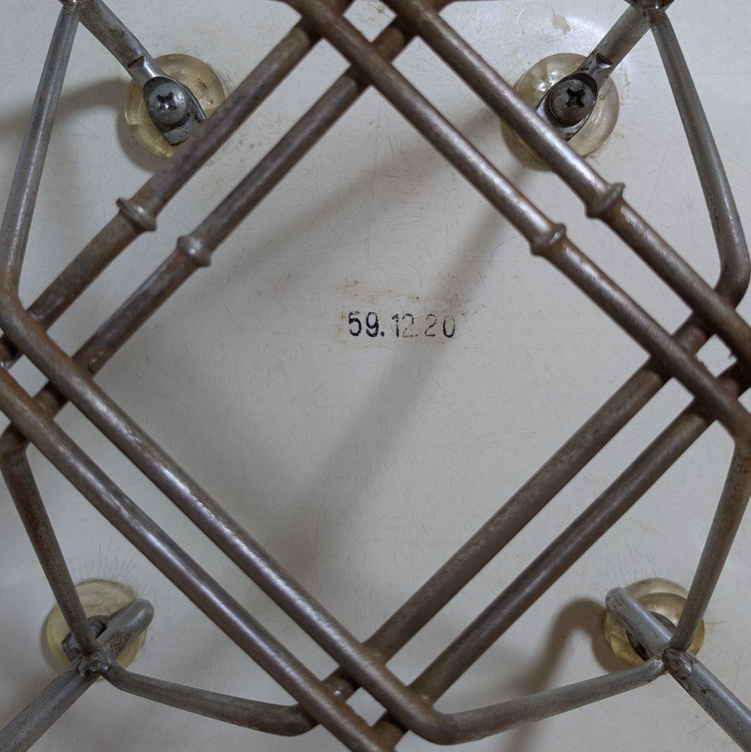 希少 正規品 ハーマンミラー イームズ シェルチェア ナウガレザー パッド付 3