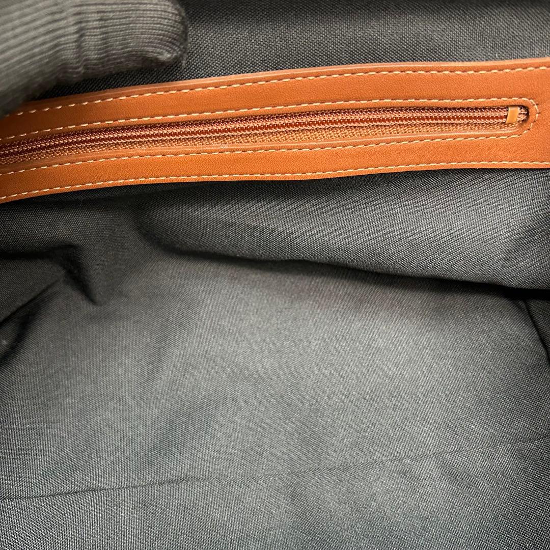 美品　オールドコーチ　クラッチバッグ　ポーチ　オールレザー　ブラウン