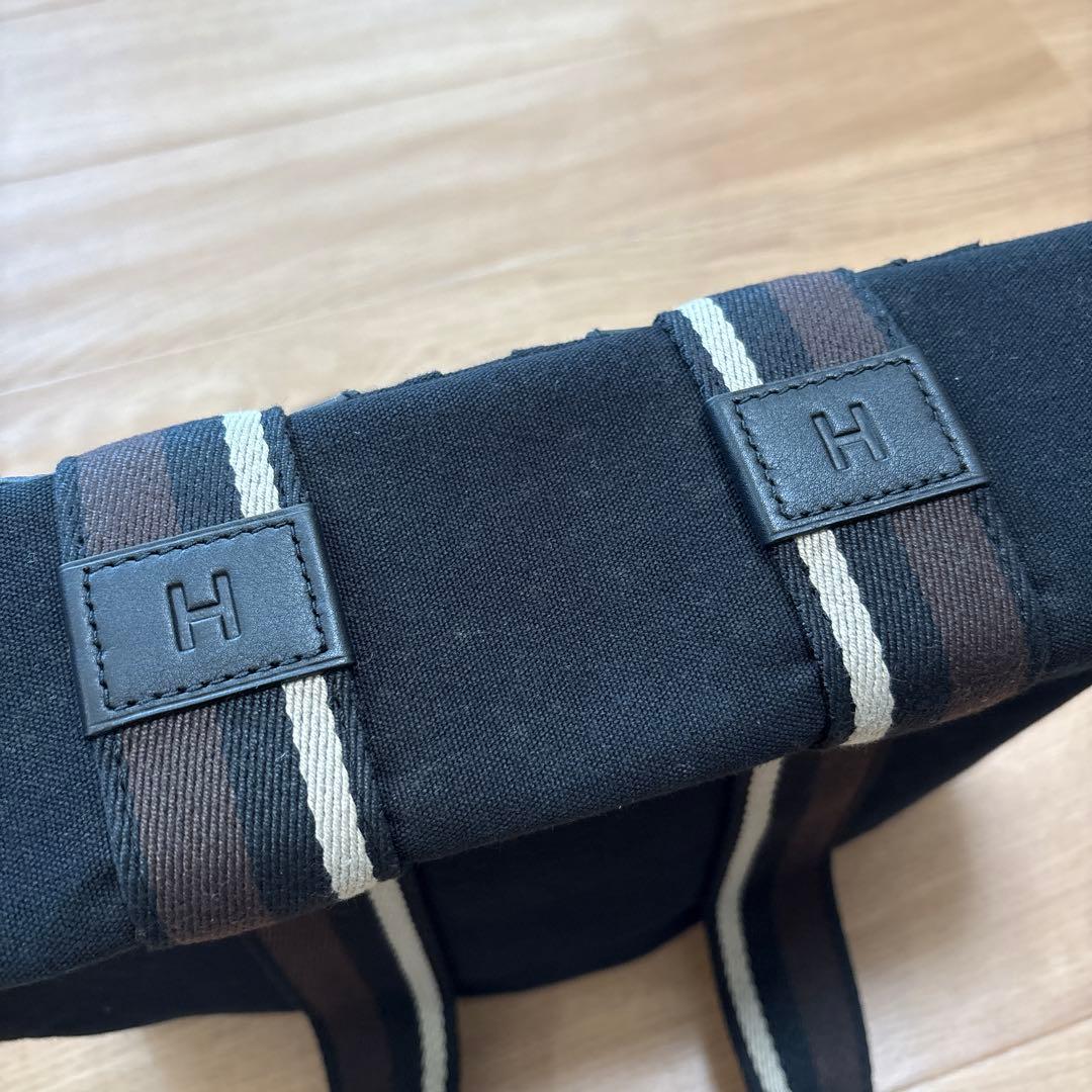 HERMES トロカホリゾンタル　PM トートバック　ブラック
