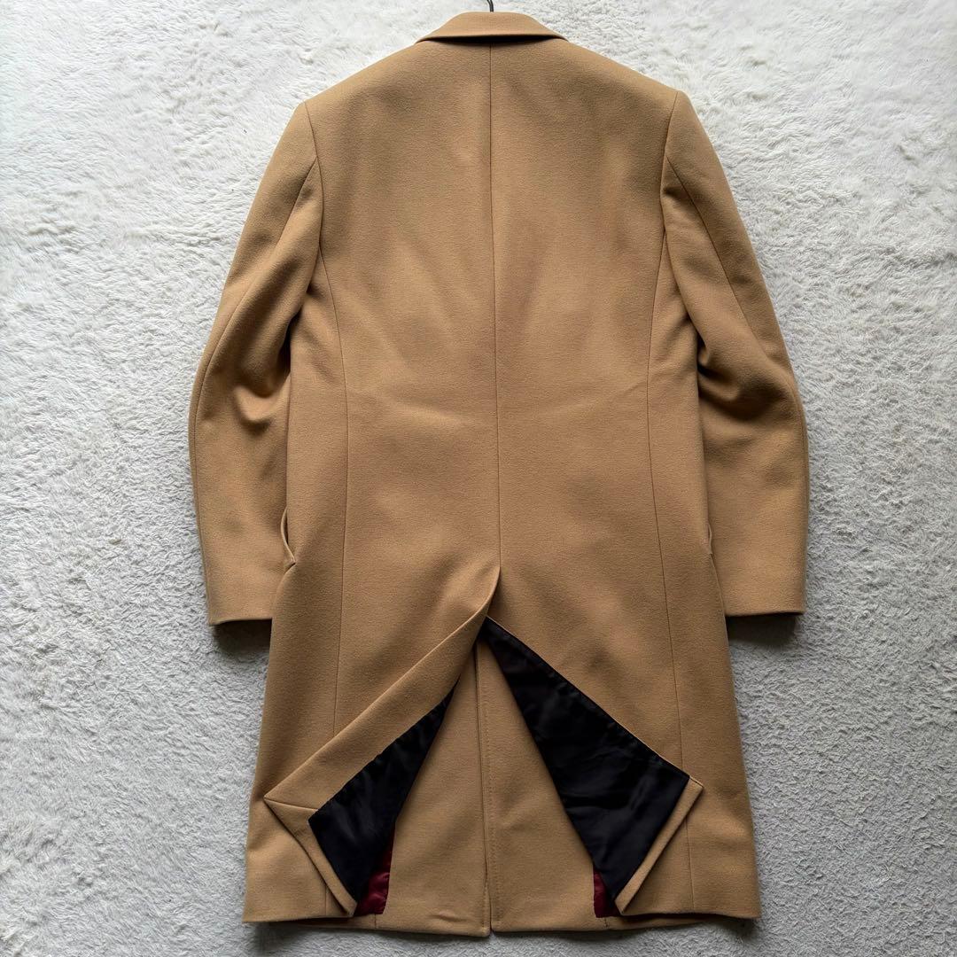【極美品】ポールスミス チェスターコート ウール100% M キャメル 18AW