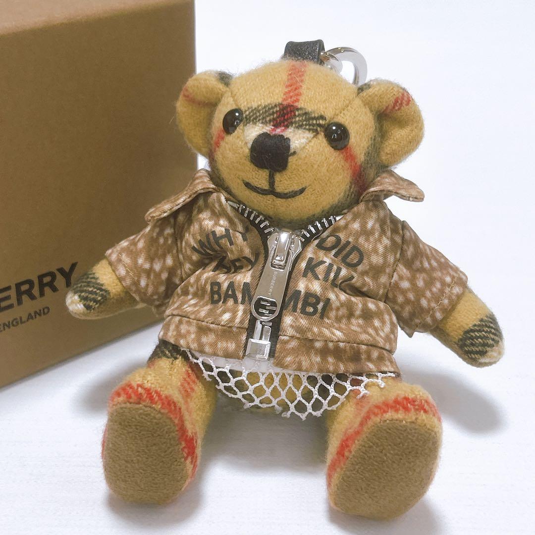 完売品✨レア✨バーバリー トーマスベア チャーム ノバチェック BURBERRY