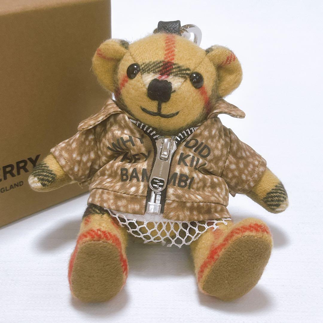 完売品✨レア✨バーバリー トーマスベア チャーム ノバチェック BURBERRY
