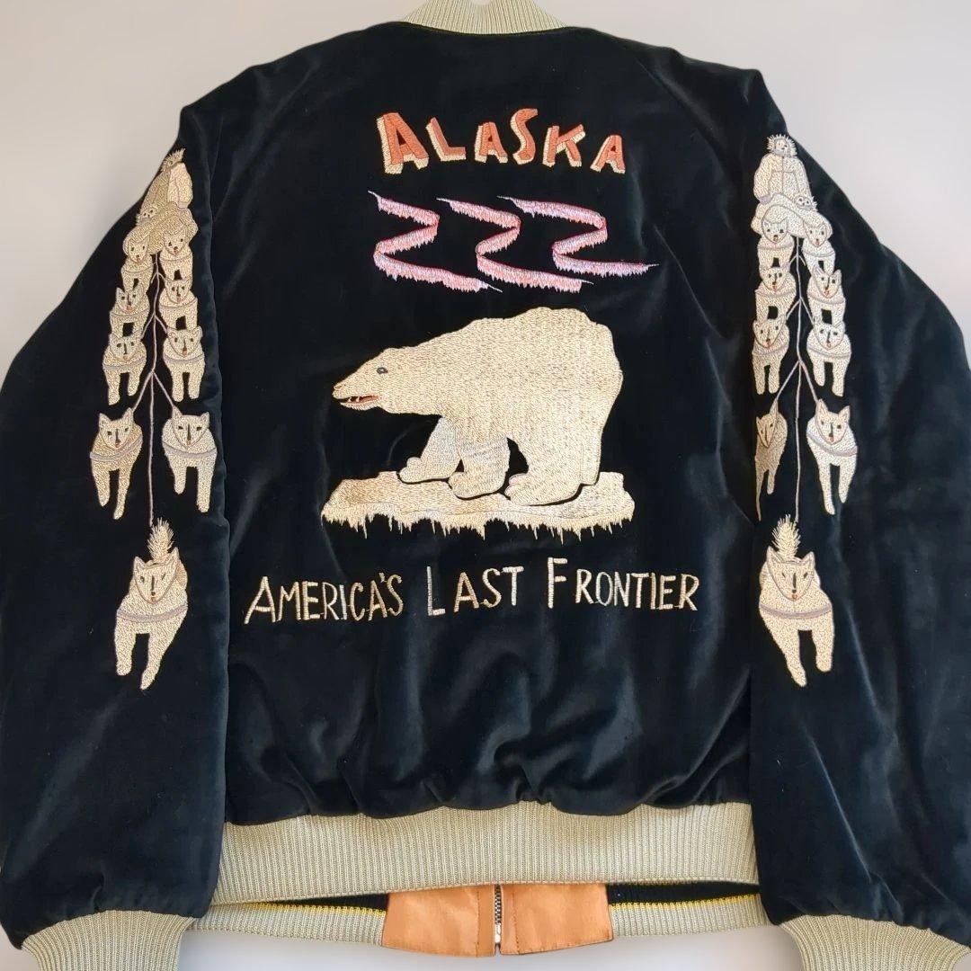 ス*ル様 極美品　テーラー東洋 東洋エンタープライズ アラスカ刺繍 別珍 スカジ