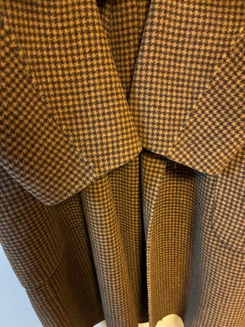 todayful Over Check Coat 36サイズ