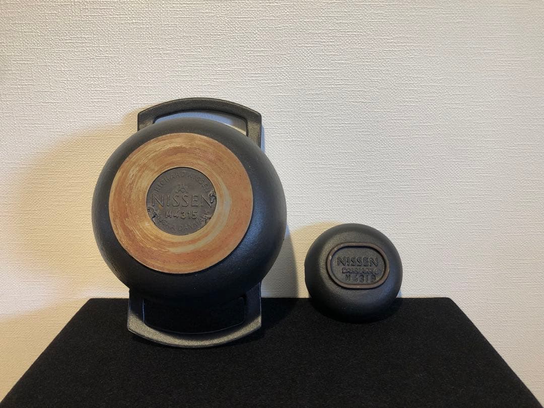 北欧 ヴィンテージ Nissen デンマーク製 フォンデュセット 鋳物 ボダム