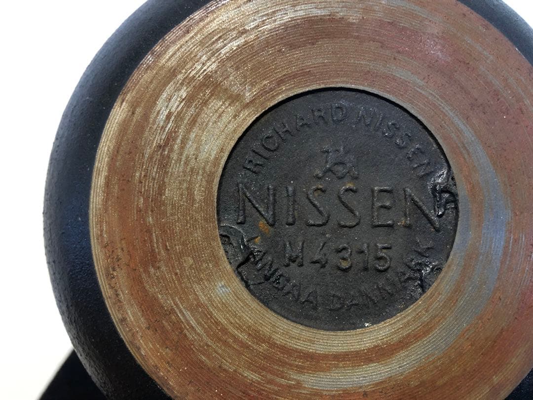 北欧 ヴィンテージ Nissen デンマーク製 フォンデュセット 鋳物 ボダム