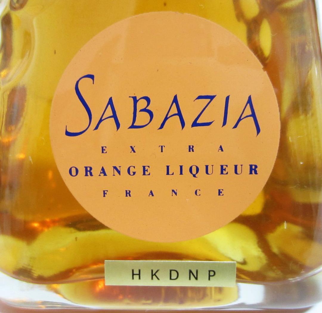 【古酒・未開封】SABAZIA サバツィア エクストラ オレンジリキュール