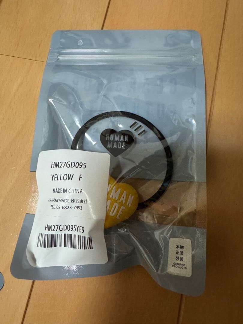 「新品未使用」 ヒューマンメイド HEART RUBBER BAND ヘアゴム