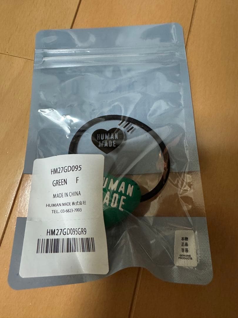 「新品未使用」 ヒューマンメイド HEART RUBBER BAND ヘアゴム