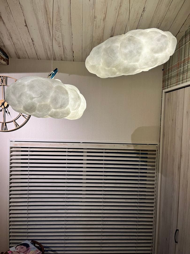雲型ペンダントライト2個セット