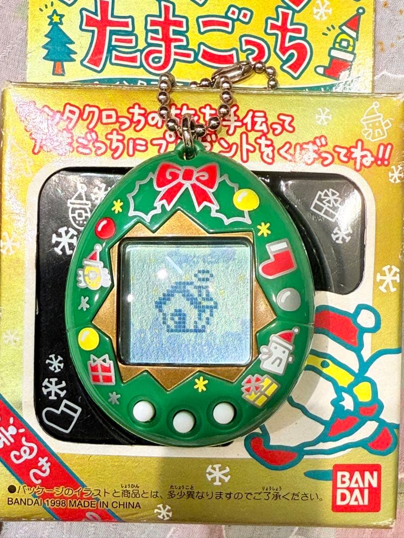 【動作確認済】サンタクロっちのたまごっち　緑