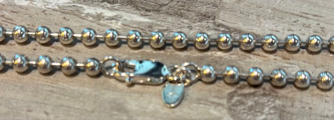 Saad/Silver 大玉 Ball Chain
