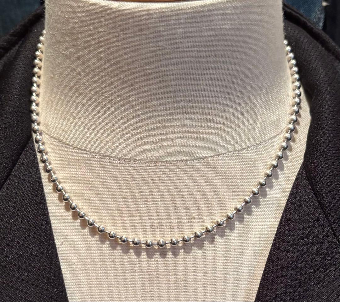 Saad/Silver 大玉 Ball Chain
