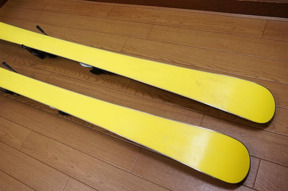 メンテ済 130cm 靴24cm ROCKER GS-9 子供用スキーセット