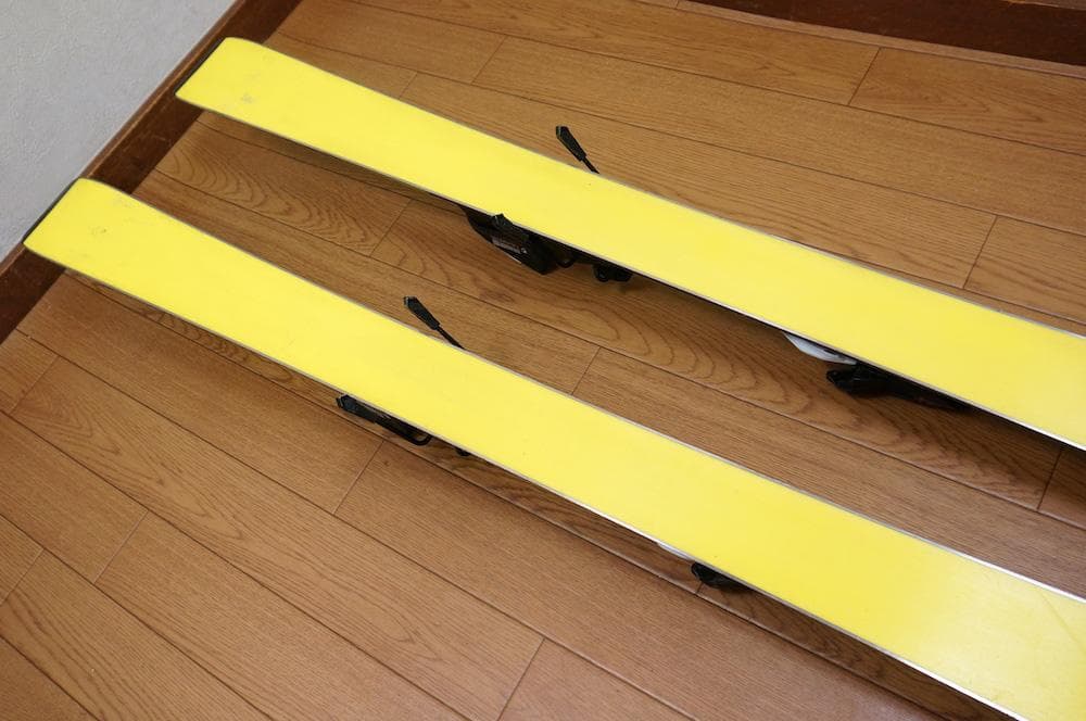 メンテ済 130cm 靴24cm ROCKER GS-9 子供用スキーセット