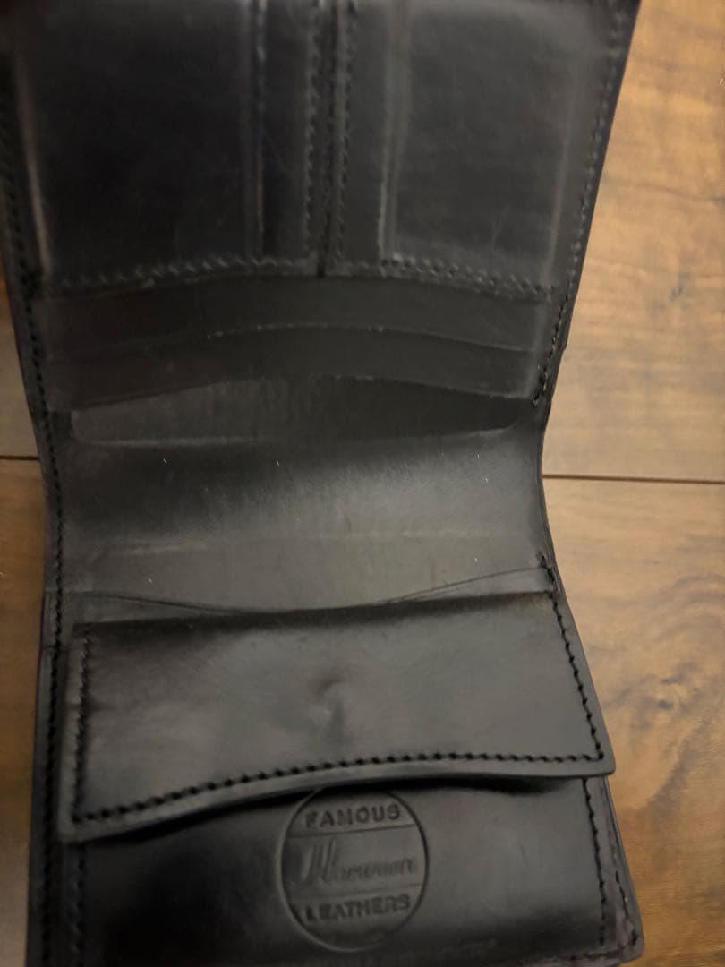 c*o様 万双　二つ折り財布 ホーウィン社　コードバン