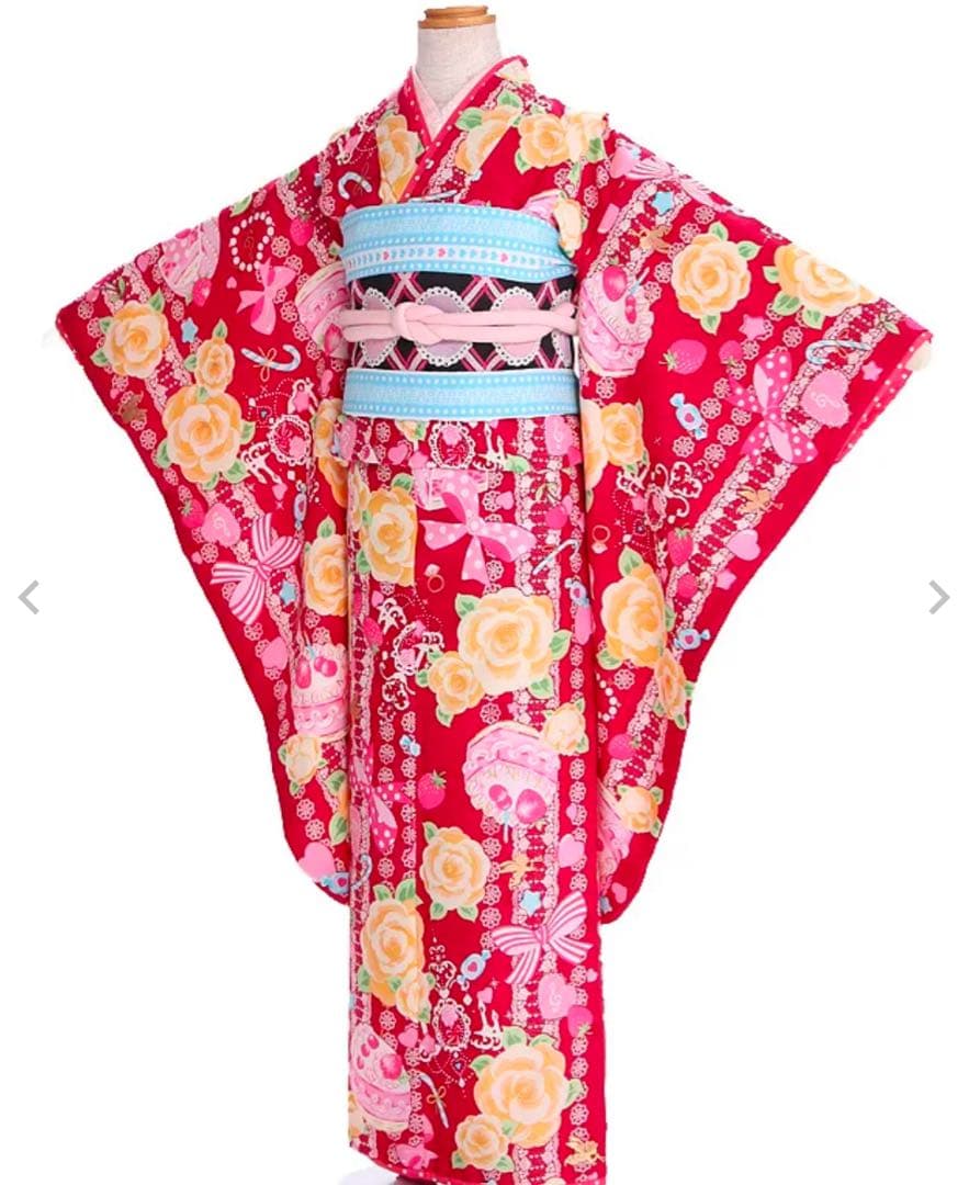 【赤色】松田聖子プロデュース七五三着物と和装小物