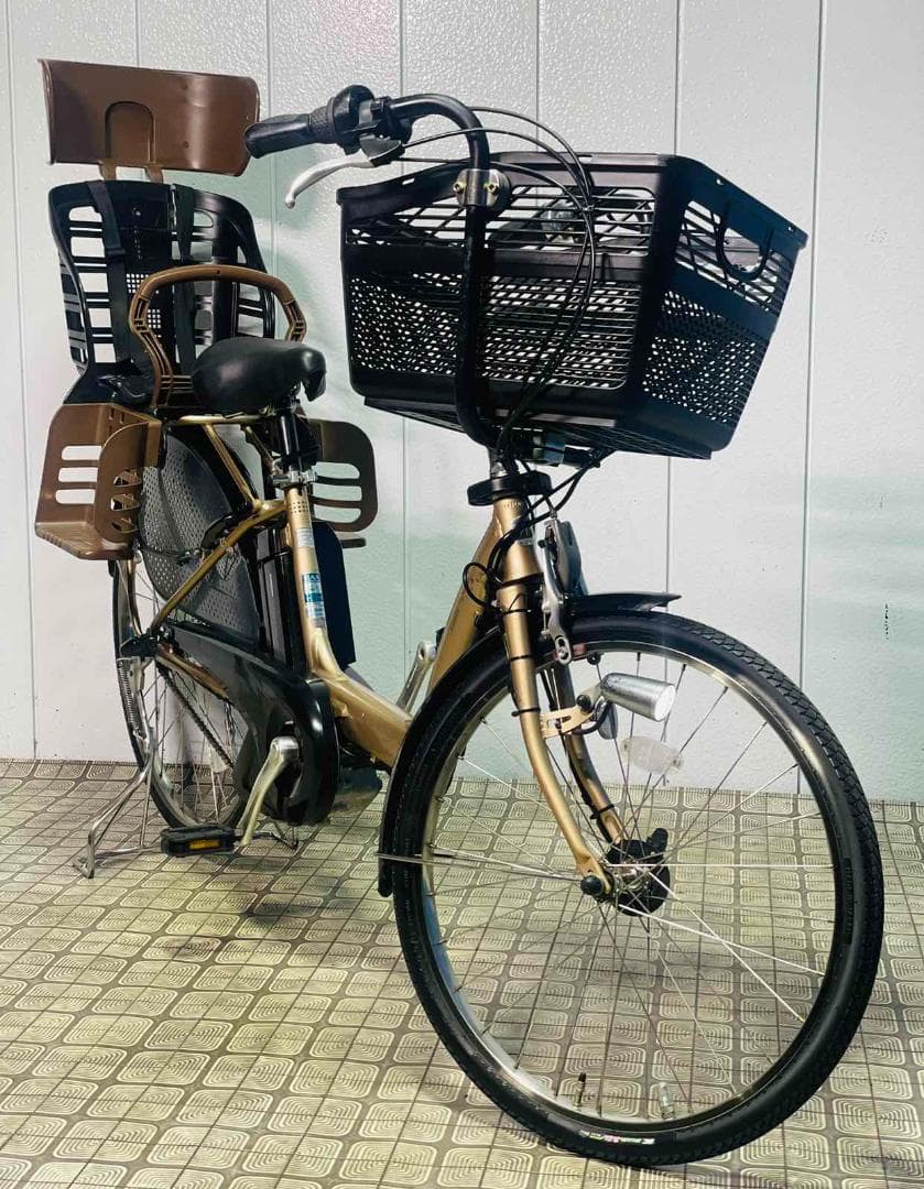 【BRIDGESTONE】 26インチ子供乗せ電動アシスト自転車3024