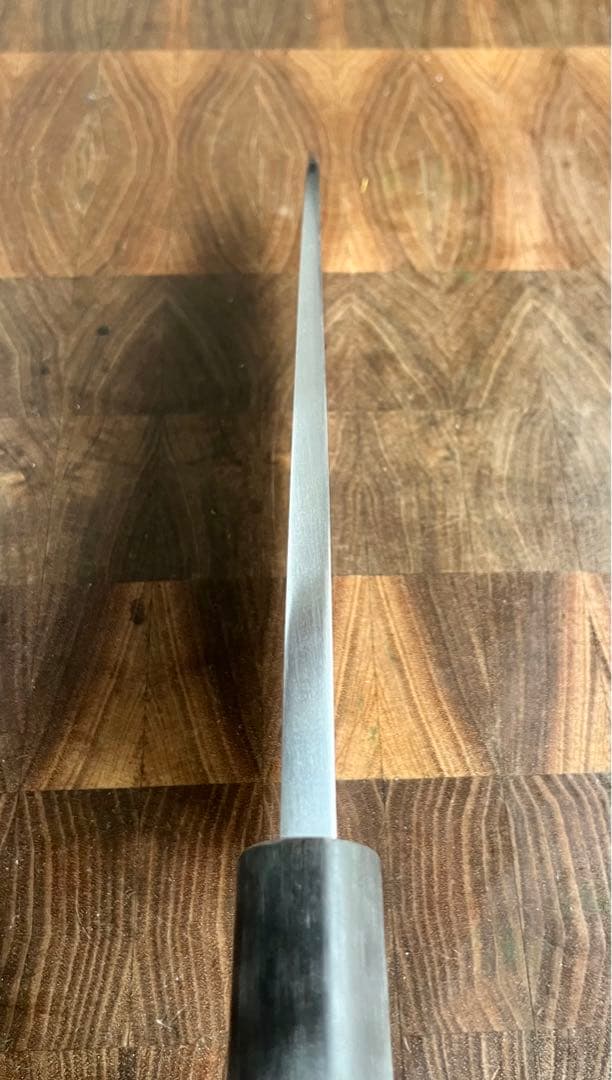 正本総本店　玉白鋼　出刃　7寸　210mm 包丁　本霞　和包丁　水牛