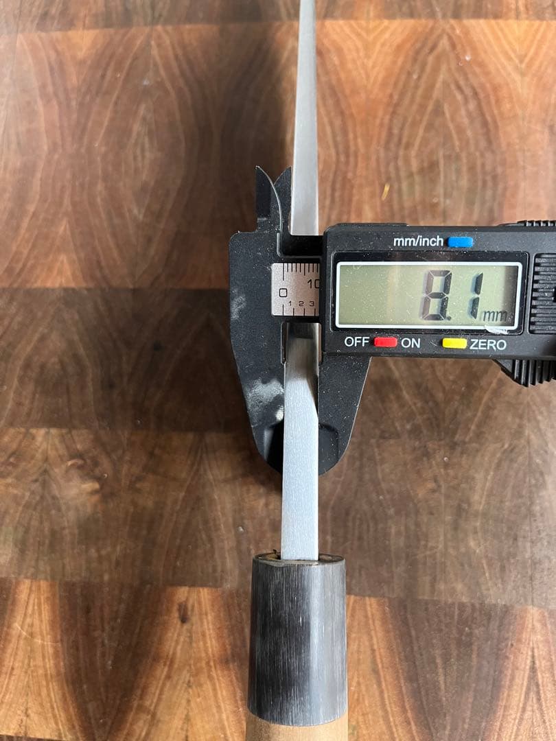 正本総本店　玉白鋼　出刃　7寸　210mm 包丁　本霞　和包丁　水牛