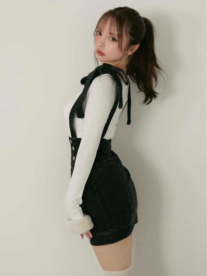 小物 andmary Avery ribbon skirt