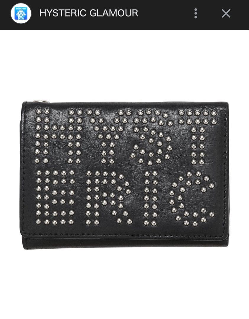 HYSTERIC GLAMOUR 三つ折り財布