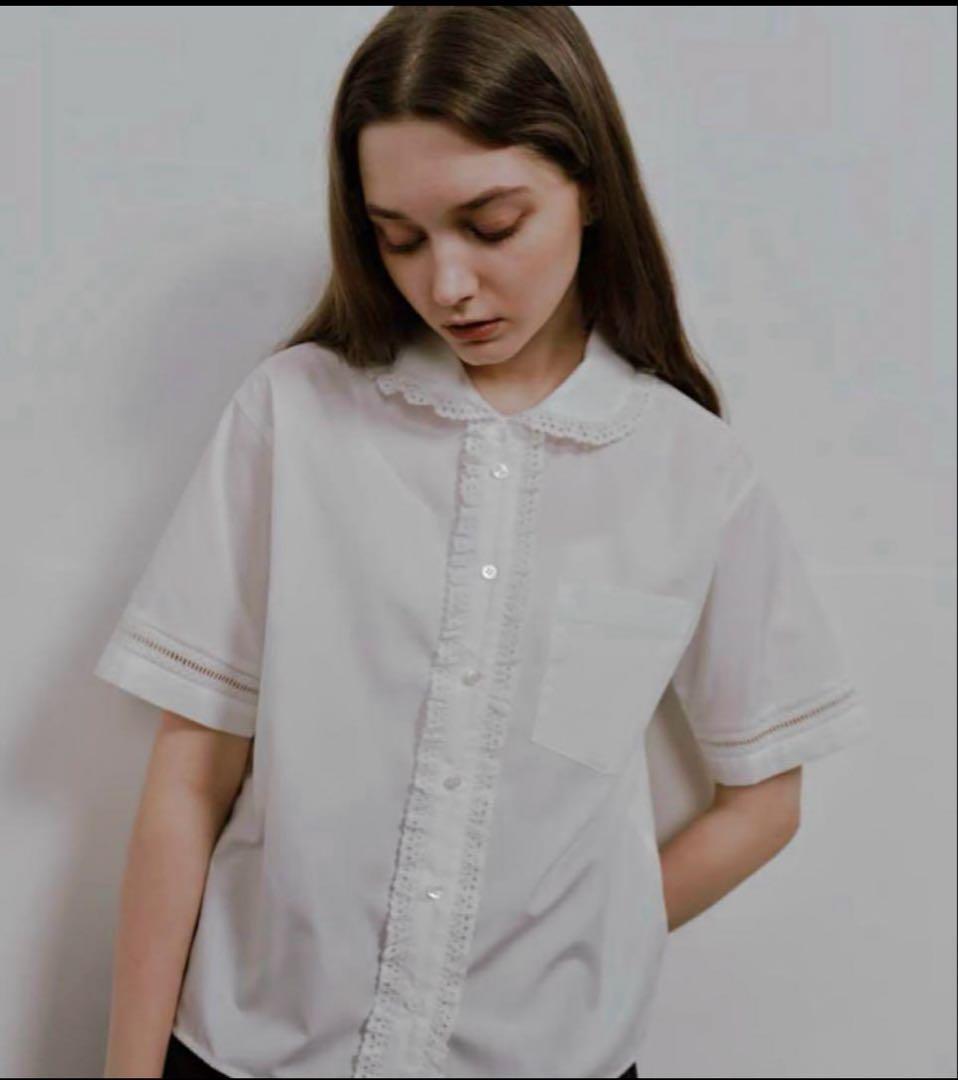 OHGA オーガ ohga PURE LACE ブラウス