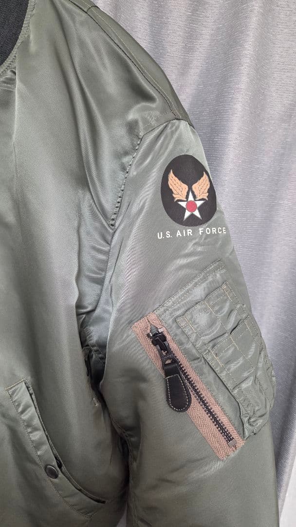 MIL-J-8279（1955〜57年）初期型MA-1 改良復刻モデル　XL